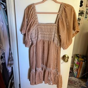 Daphne Velvet Dress Free People